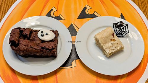 Chocolate Brownie, Almond Cookie Bar at Azalea's Bakery in Boise