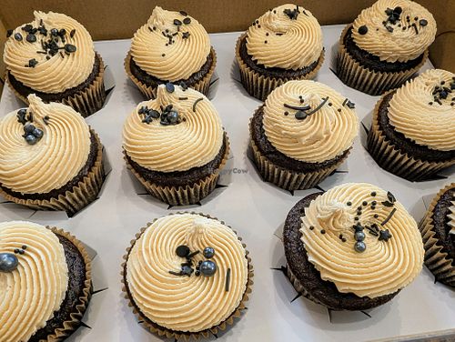 Chocolate Peanut Butter Cupcakes at Azalea's Bakery in Boise