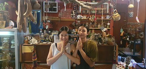 Owners Sami and Millie at Inchala in Chiang Mai