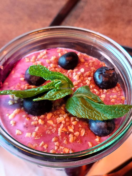 Vegan dessert Panama at Le Burger in Innsbruck