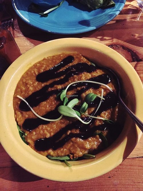 The Humble - lentil curry at Cafe Gratitude in Kansas City