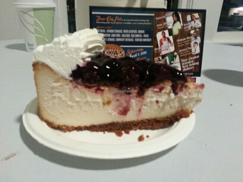 blackberry cheese cake at Capital City Bakery in Austin