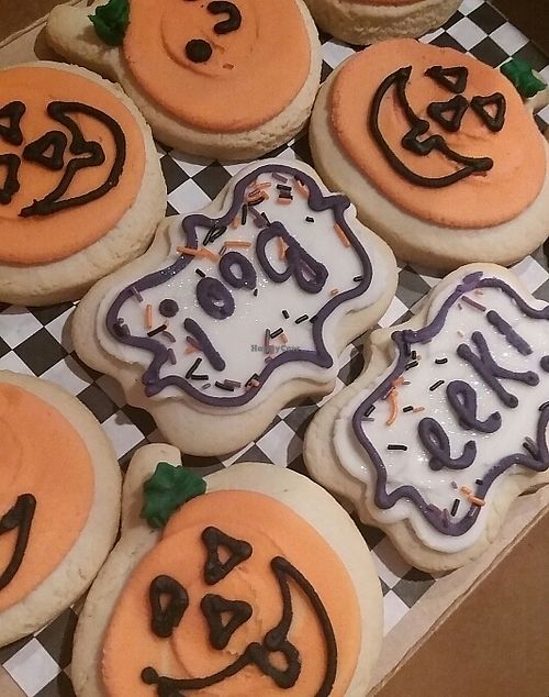 halloween cookies at Capital City Bakery in Austin