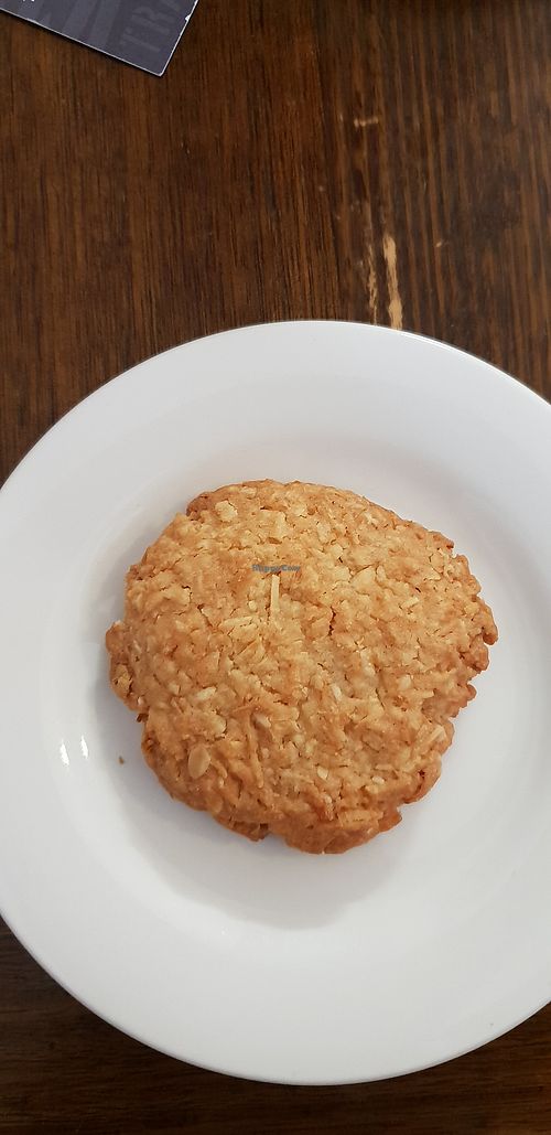 Vegan Anzac cookie at Little Deer Tracks in Coburg