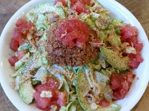 taco rice at Morpho Cafe in Kyoto