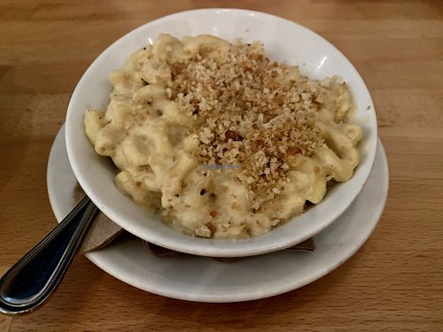 Baked macaroni and cheese  #Veganuary at Real Food Daily - Pasadena in Pasadena