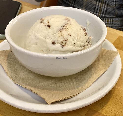Cookies & Cream ice cream   at Real Food Daily - Pasadena in Pasadena