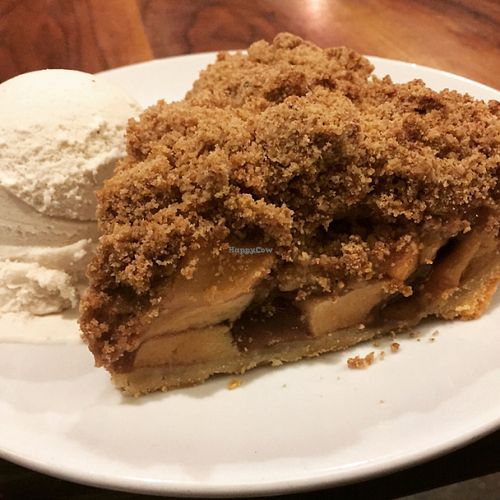 apple pie a la mode at Real Food Daily - Pasadena in Pasadena