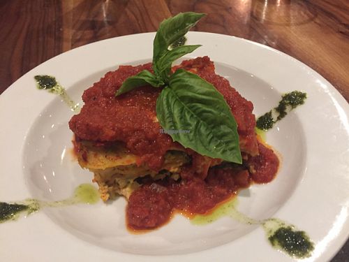 Lasagna Napoletano at Real Food Daily - Pasadena in Pasadena