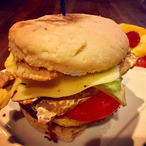 Breakfast Sammie at Real Food Daily - Pasadena in Pasadena