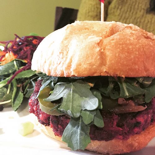 Real Food Burger at Real Food Daily - Pasadena in Pasadena