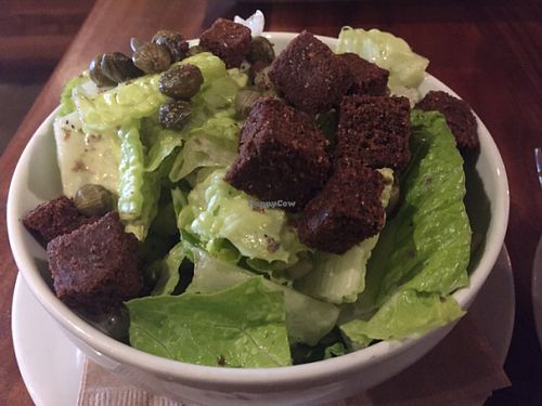 Caesar salad at Real Food Daily - Pasadena in Pasadena