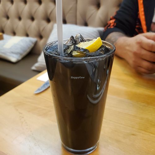 Black Magic Lemonade at Real Food Daily - Pasadena in Pasadena