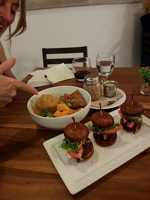 mains  at Real Food Daily - Pasadena in Pasadena