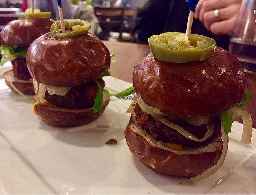 Sliders  at Real Food Daily - Pasadena in Pasadena