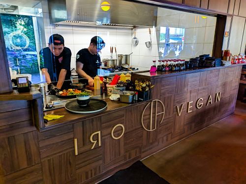 Inside of Iro Vegan at Iro Izakaya Vegan in Berlin