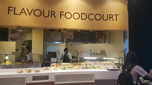 Right at d back, hidden behind a big pillar n blocked by a fake tree at Talalask - Central World Mall in Bangkok