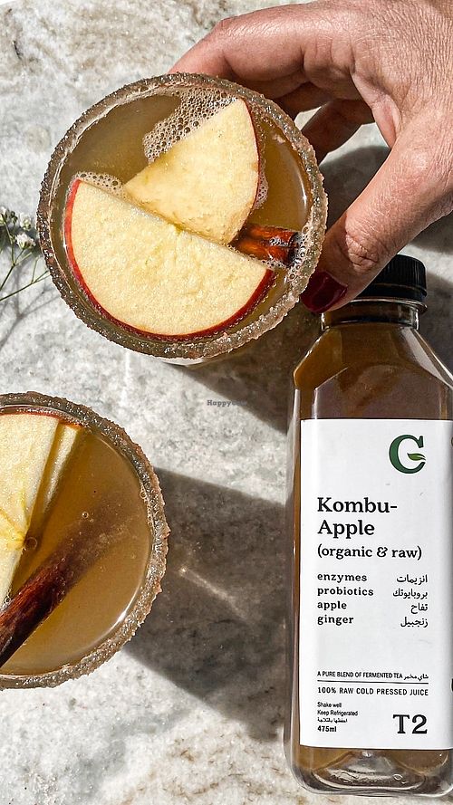 Kombucha apple  at Cleanse & Glow in Riyadh