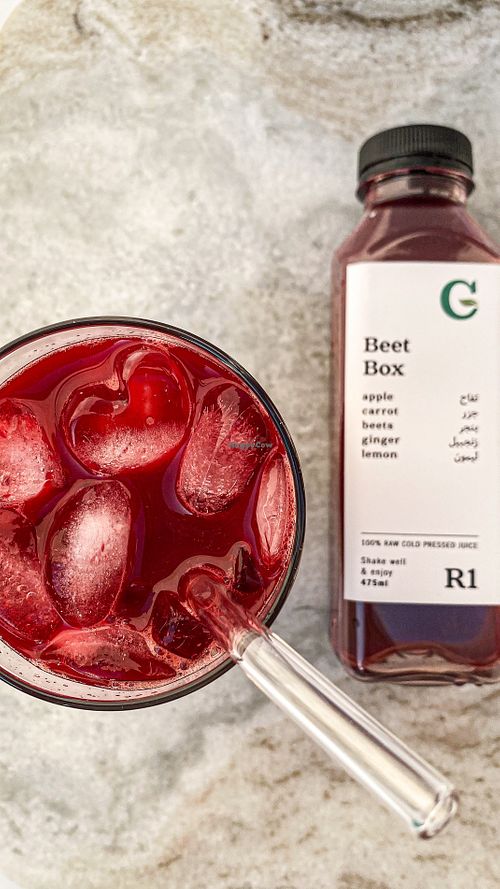 Beet juice  at Cleanse & Glow in Riyadh