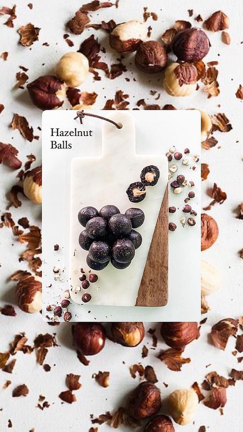 Hazelnut balls at Cleanse & Glow in Jeddah