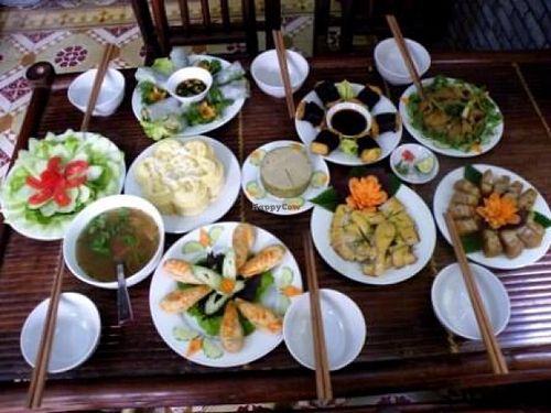 Vegan party in An Phuc  at An Phuc in Hanoi