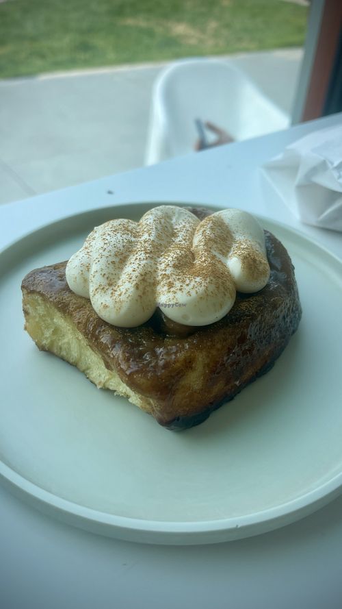 Cinnamon roll   at To Live For in Vancouver