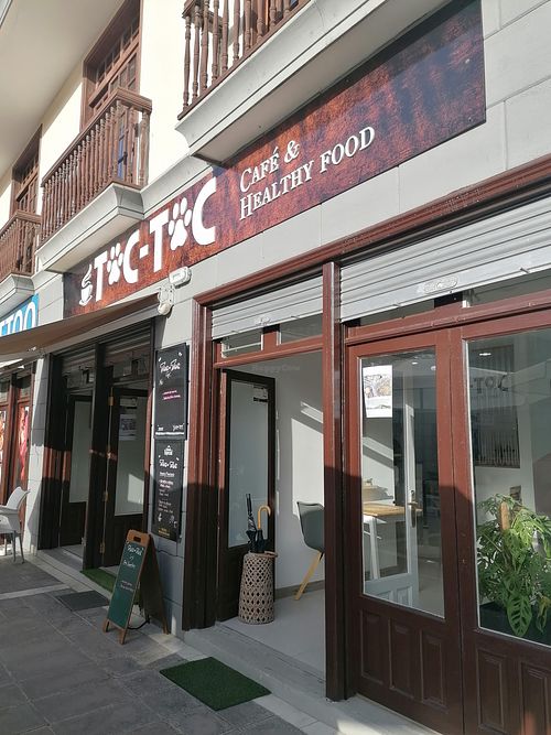 Outside at Toc Toc in Tenerife