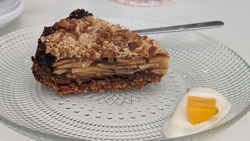 Apple cake at Toc Toc in Tenerife