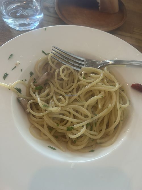 Mushroom spaghetti   at AZZURRA in Ishigaki