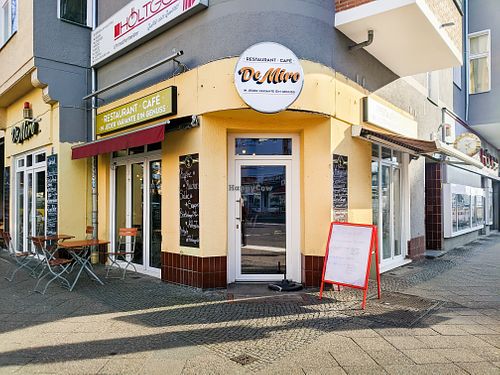 Outside of Restaurant Cafe de Miro at Restaurant Cafe de Miro in Berlin