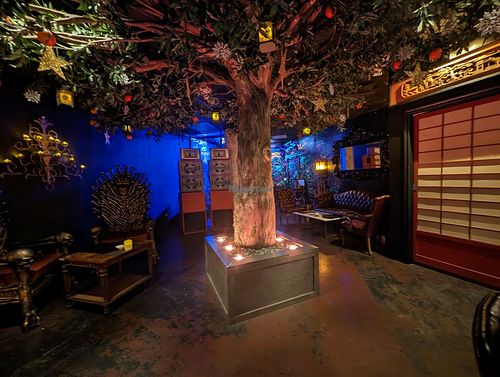 Limited table space at Wild Orange in Honolulu