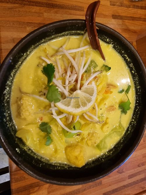 Laksa at Kuan Yin Tea House in Southport