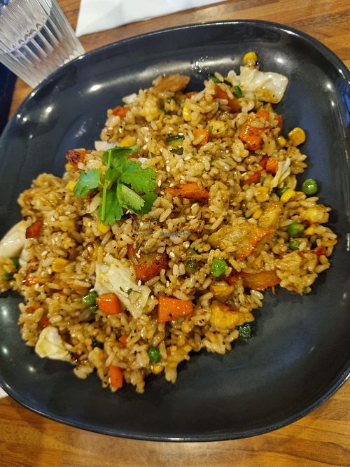 BBQ pork fried rice at Kuan Yin Tea House in Southport