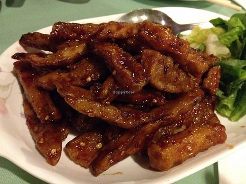 Crispy Eggplant  at Veggie House in Las Vegas