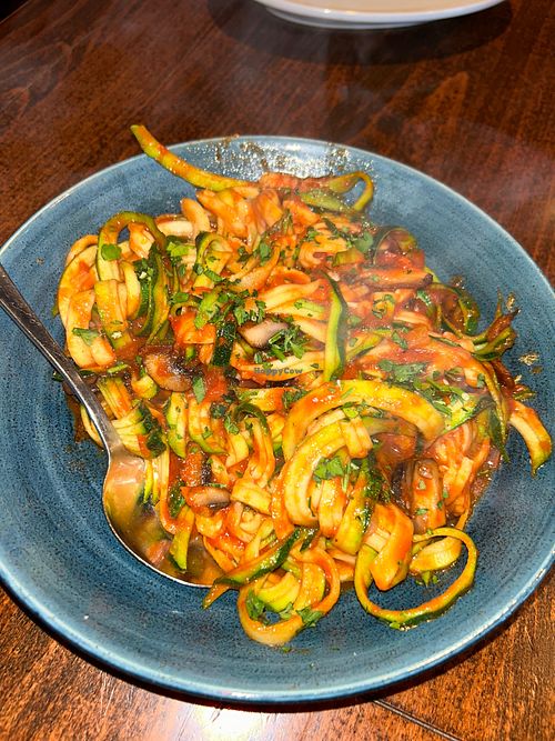 zoodles at L'Osteria in Kassel