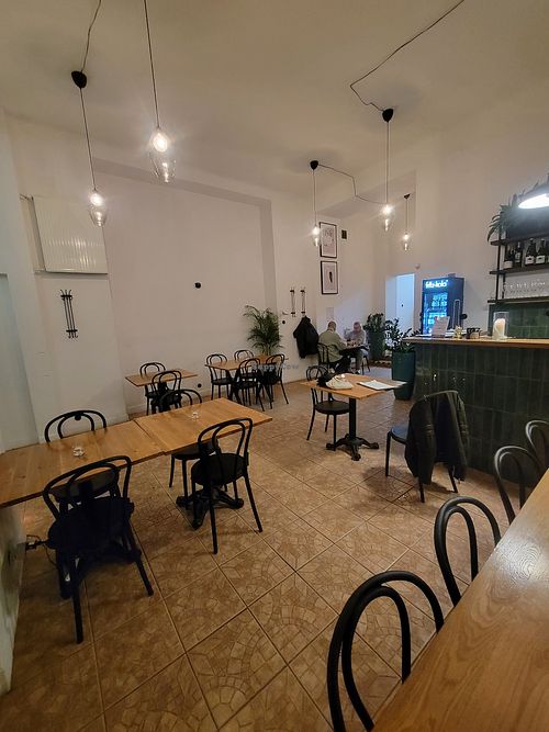 Inside (early before customers) at YASAI in Warsaw