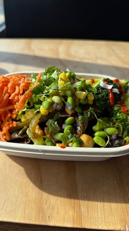 Tofu salad bowl at Silantra Asian Street Kitchen - Fruitville Pike in Lancaster