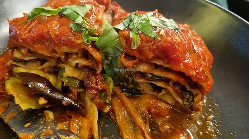 Lasagne at Pulse in Edinburgh