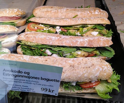 Vegan Sandwich at Espresso House - S Hovedhallen in Oslo