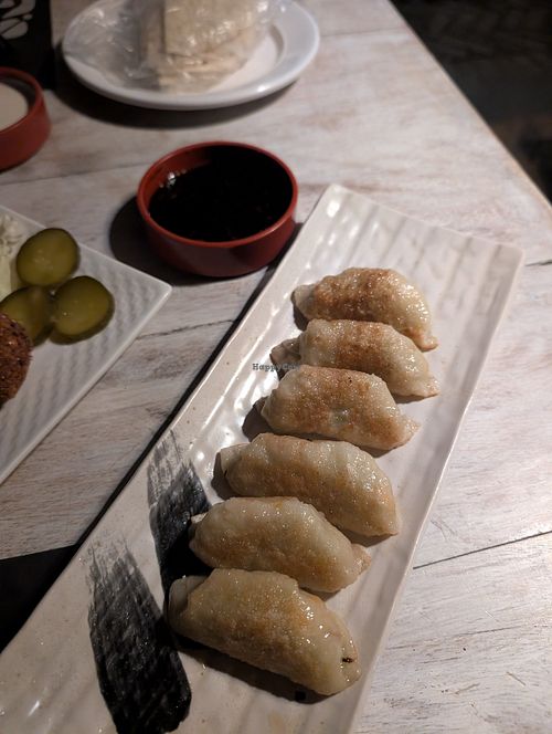 Veg gyoza at The Phoenician Restaurant in Nairobi