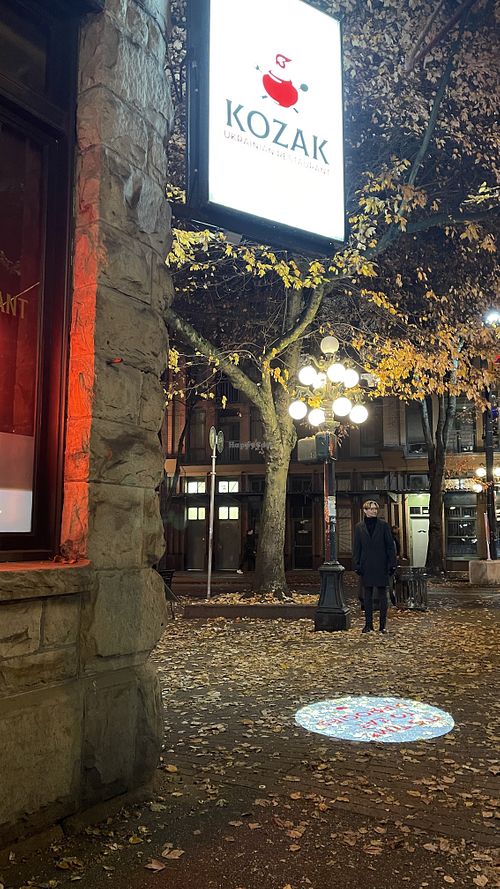 Gastown cornerstone  at Kozak Homemade Ukrainian Food in Vancouver