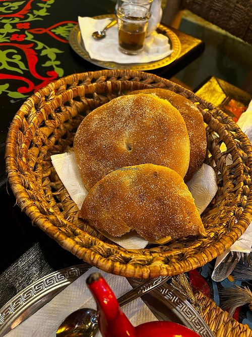   at Café Amornakoch in Marrakech