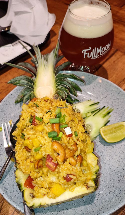 Pineapple Fried Rice at Namaste Vegetarian in Phuket