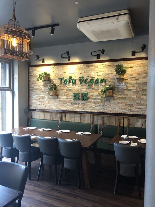 Interior  at Tofu Vegan - Spitalfields in East London