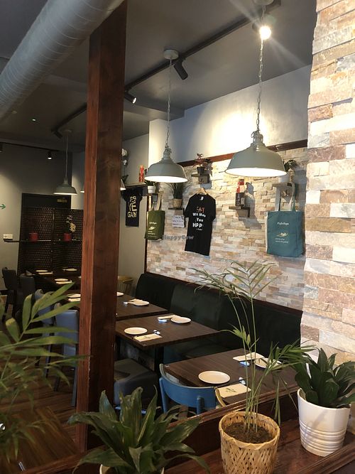 Interior  at Tofu Vegan - Spitalfields in East London