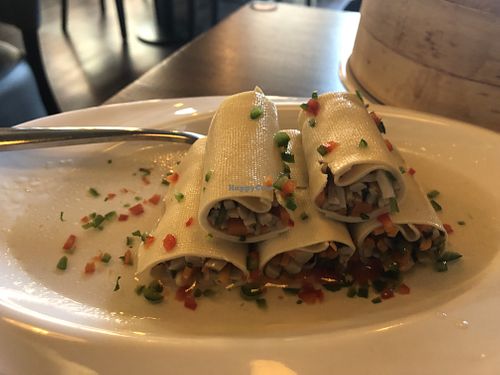 Tofu & Vegetable Rolls  at Tofu Vegan - Spitalfields in East London
