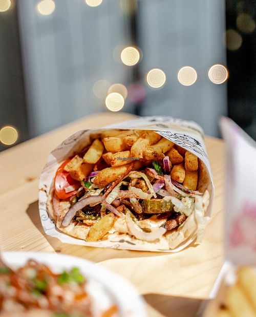 Vegan Pita at Mr Souvlaki in Cheltenham