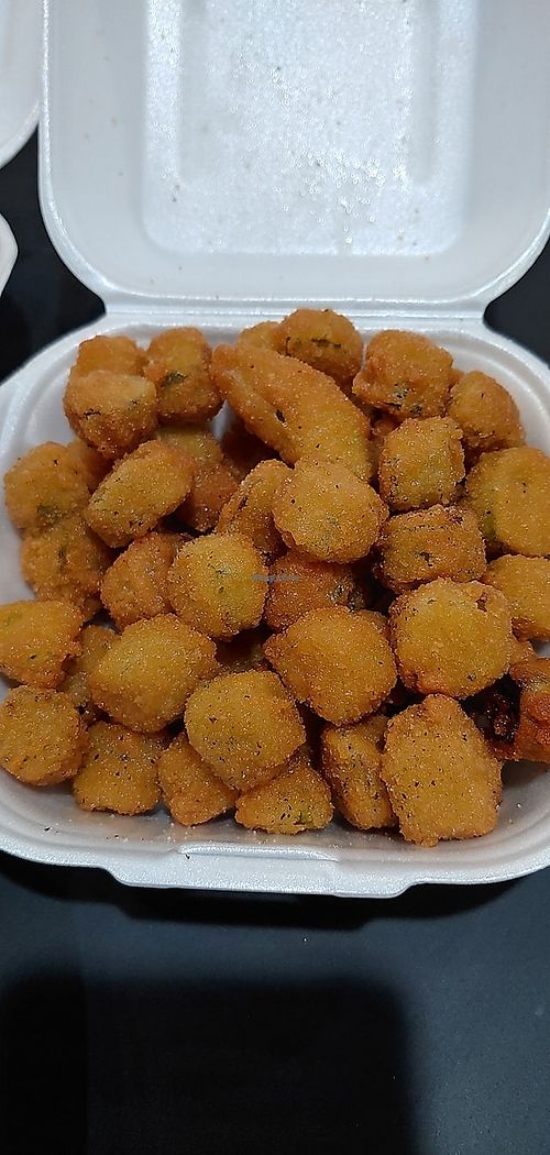 fried okra at Anthony's Grill in Santa Fe