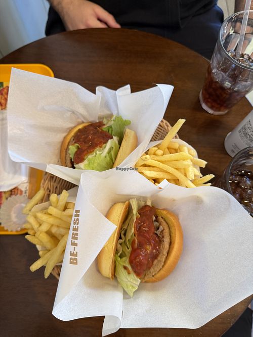   at Freshness Burger in Nagoya