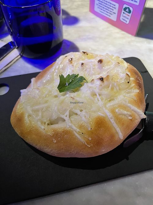 Vegan Garlic bread with mozzarella   at Jazz@PizzaExpress in Dubai